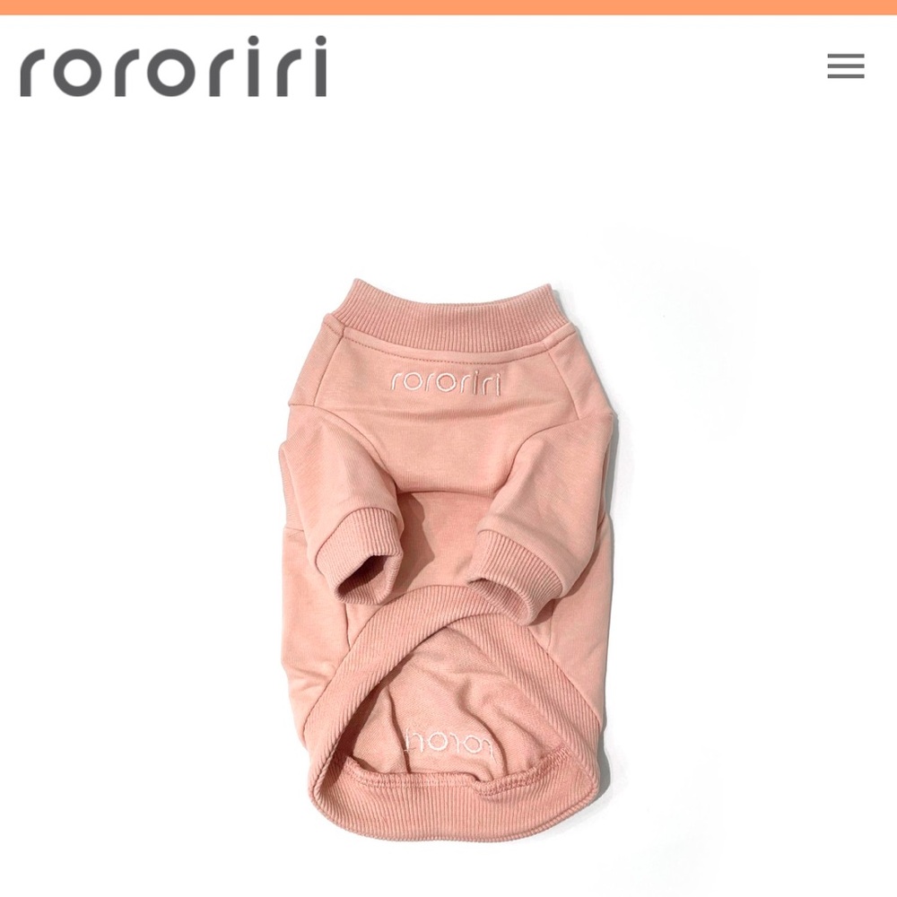 Rororiri dog’s Sweatshirt Alison